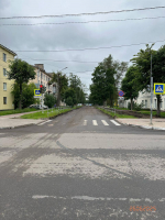В Кингисеппе меняют асфальт на улицах Вокзальная и Железнодорожная