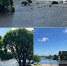 В Нарве зона отдыха ушла под воду из-за открытия шлюзов на гидроэлектростанции в Ивангороде - Кингисепп-сегодня.рф