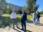 Масштабное преображение Октябрьского бульвара в Кингисеппе планируют завершить в октябре 2025 года