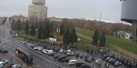 На границе Ивангорода и Нарвы - "праздничная" очередь - Kingisepp.Ru