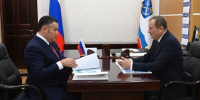 Развитие морских портов в Ленобласти обсудили Александр Дрозденко и Игорь Руденя - Кингисепп-сегодня.рф